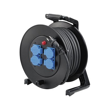 Kabeltrommel 25m, 2,5 mm²